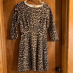 Kate spade leopard pointe dress